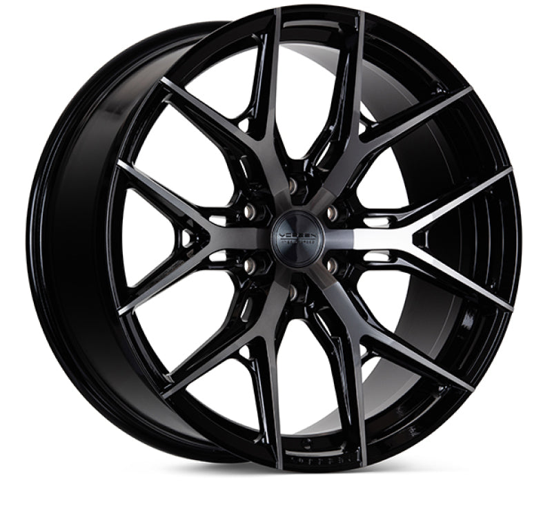 Vossen HF6-4 20x10 / 6x139.7 / ET-18 / Super Deep Face / 106.1 - Tinted Gloss Black Wheel