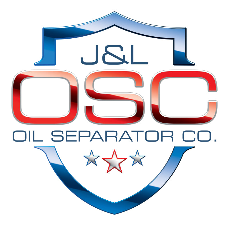 J&L 19-24 Chevrolet Silverado/GMC Sierra 1500 5.3L V8 Driver Side Oil Separator 3.0 - Clear Anod