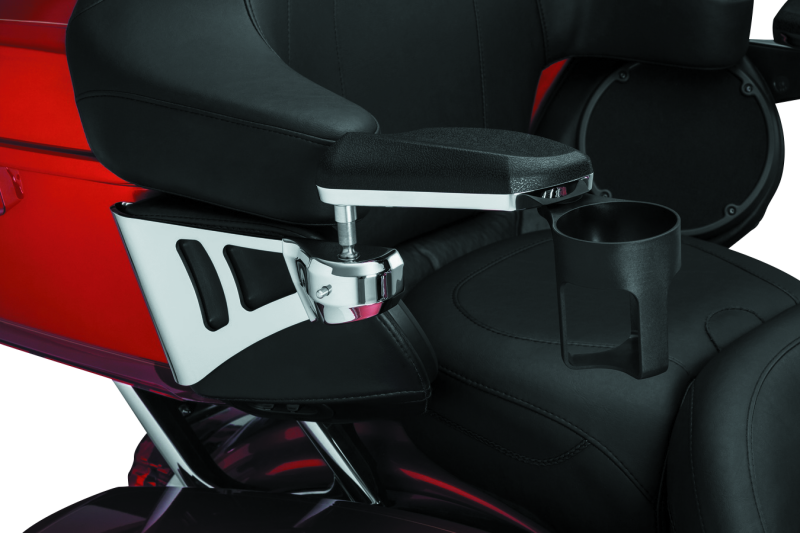 Kuryakyn Passenger Armrests 14-23 Touring Models Chrome