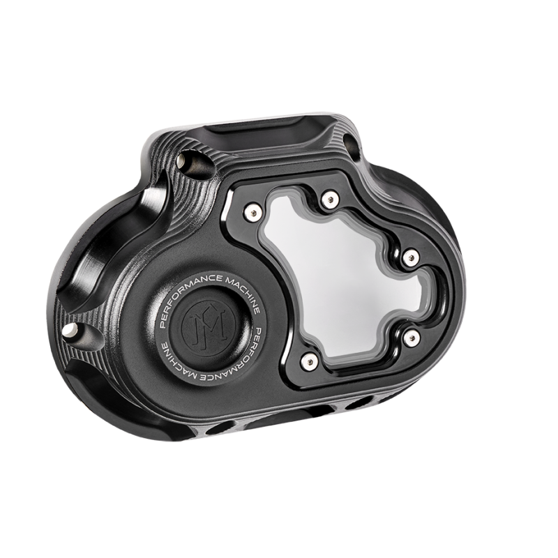 Performance Machine Vision Clutch Cover W/Bezel - Black Ops