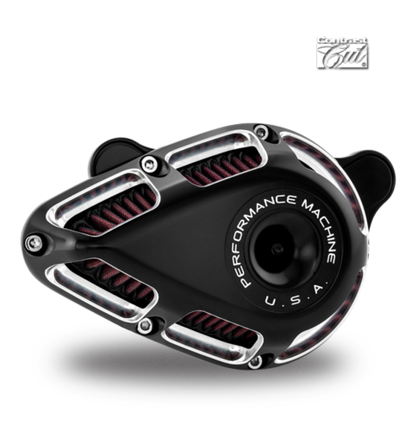 Performance Machine 91-Up XL Jet Air Cleaner - Contrast Cut