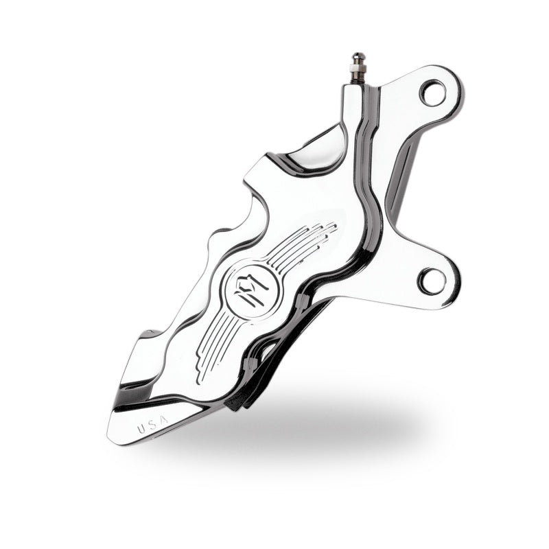 Performance Machine Frt 6 Pistn Diff Bore Clpr - Chrome