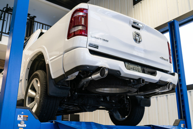 MBRP 2019 Ram 1500 5.7L (CrewCab/QuadCab ONLY) 2.5in Cat Back Dual Split Rear w/ 4.5in Tip - T409