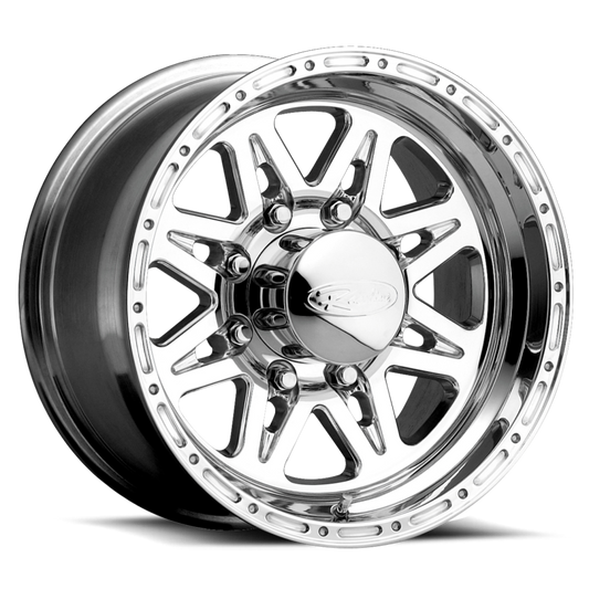 Raceline 888 Renegade 16x10in / 8x165.1 BP / -25mm Offset / 130.81mm Bore - Polished Wheel