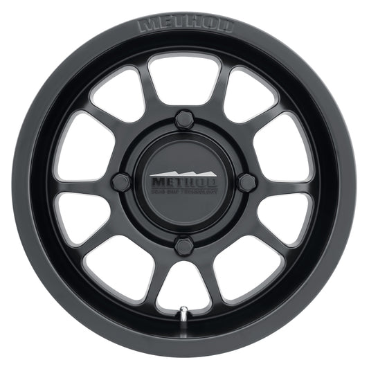 Method MR409 Bead Grip 15x7 / 5+2/38mm Offset / 4x136 / 106.25mm CB Matte Black Wheel