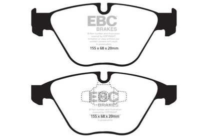 EBC 13+ BMW X1 2.0 Turbo (28i) Redstuff Front Brake Pads