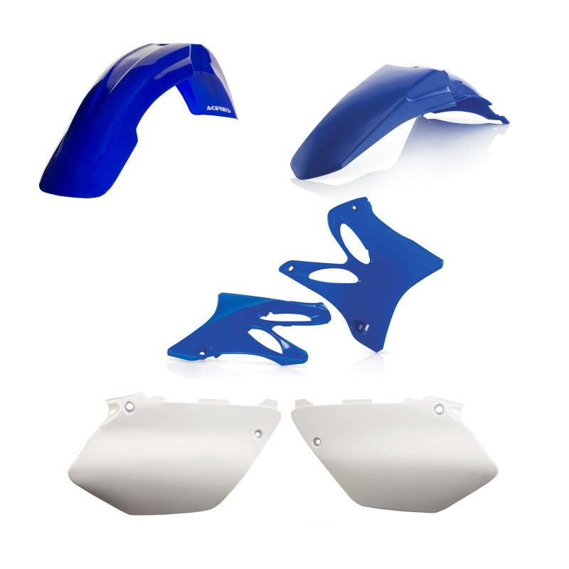 Acerbis 02-05 Yamaha YZ125/250 Plastic Kit - Blue/White Original 05