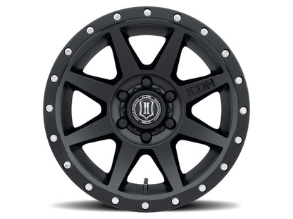 ICON Rebound 18x9 6x135 6mm Offset 5.25in BS 87.1mm Bore Satin Black Wheel