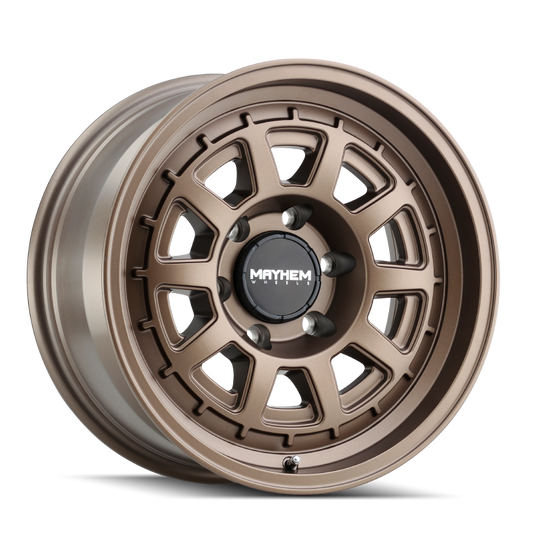 Mayhem 8303 Voyager 15x7 / 5x100 BP / 15mm Offset / 56.1mm Hub Dark Bronze Wheel