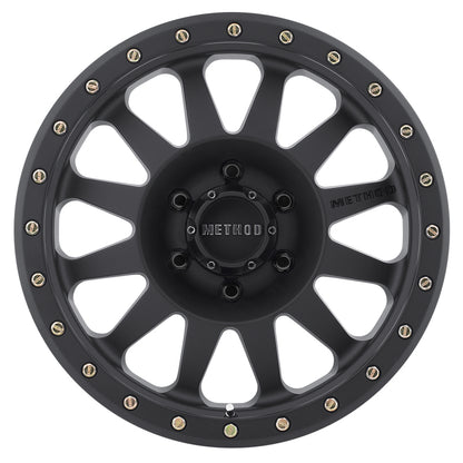 Method MR304 Double Standard 18x9 +18mm Offset 6x5.5 108mm CB Matte Black Wheel