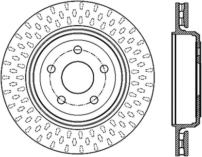 StopTech 12-13 Jeep SRT8 Rear Right Slotted Sport Brake Rotor