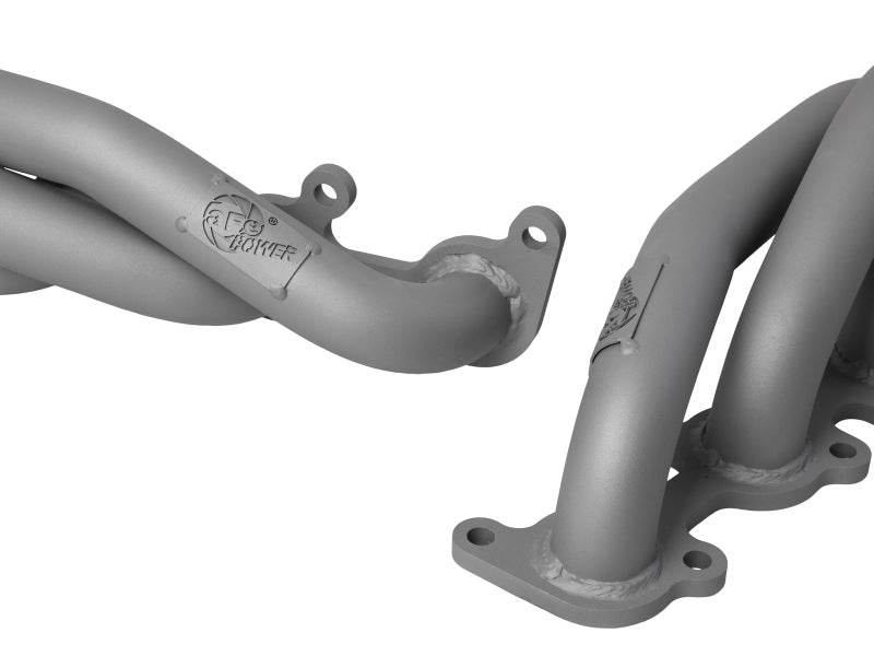 aFe Ford F-150 15-22 V8-5.0L Twisted Steel 1-5/8in to 2-1/2in 304 Stainless Headers w/ Titanium Coat