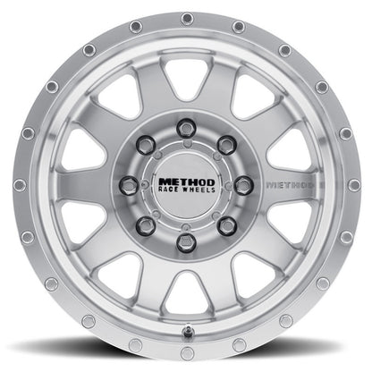 Method MR301 The Standard 17x9 -12mm Offset 8x6.5 130.81mm CB Machined/Clear Coat Wheel