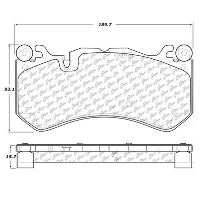 StopTech Mercedes Benz Front Street Touring Brake Pads