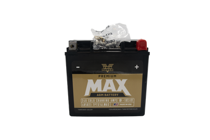 Twin Power GYZ-16HL Premium MAX Battery Replaces H-D 65958-04 Made in USA