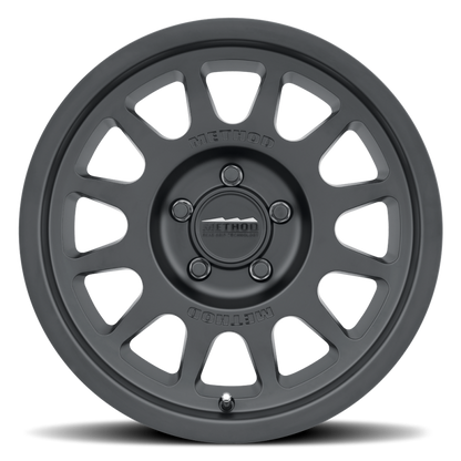 Method MR703 17x8.5 +35mm Offset 5x150 110.5mm CB Matte Black Wheel