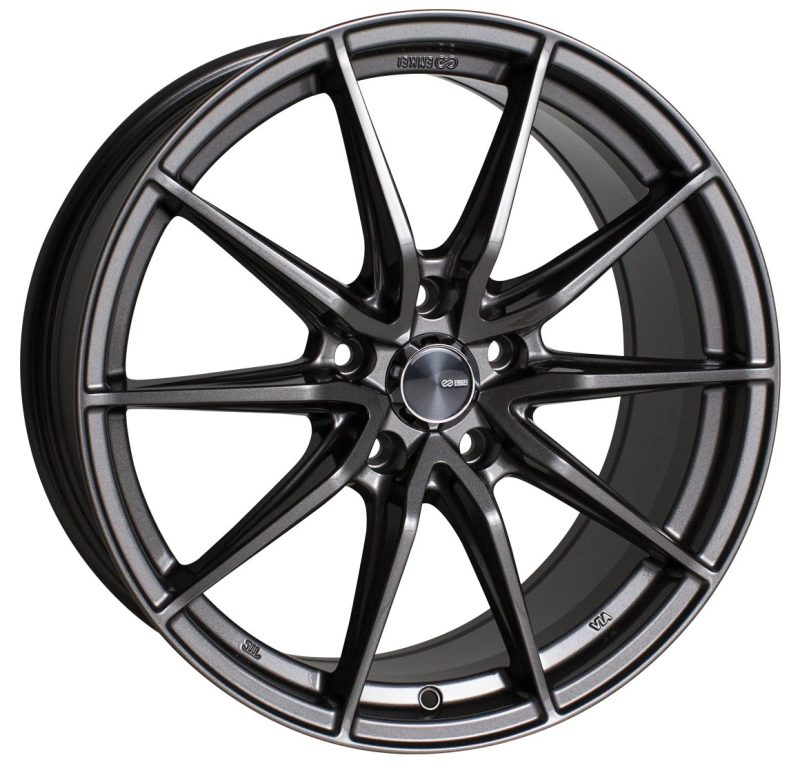 Enkei DRACO 18x8.0 5x114.3 35mm Offset 72.6mm Bore Anthracite Wheel