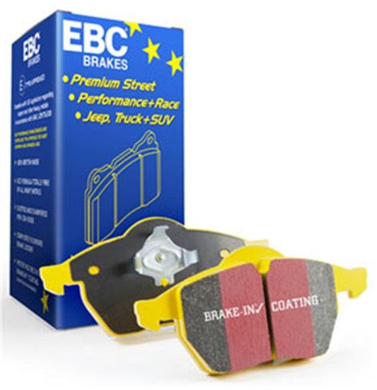 EBC 11+ Fiat 500 1.4 (ATE Calipers) Yellowstuff Rear Brake Pads