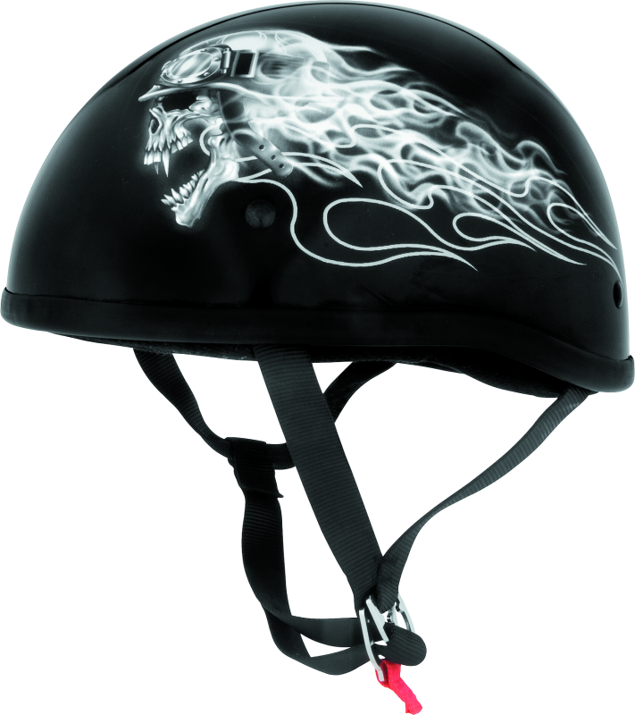 Skid Lids Biker Skull Original Helmet - XS