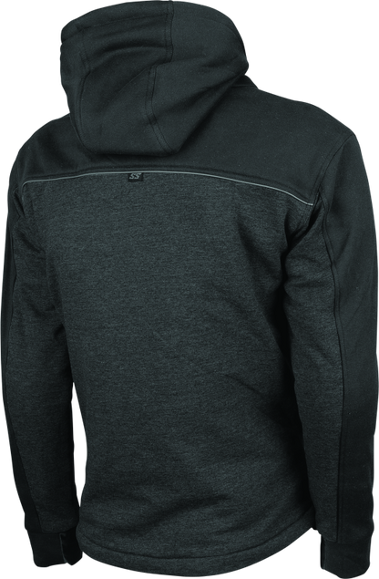 Speed and Strength Hammer Down Armored Hoody Black - Small