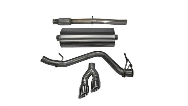 Corsa 2014-2019 Chevy Silverado 1500 5.3L V8 CC / SB 3in Single Side Exit Touring Cat-Back Exhaust