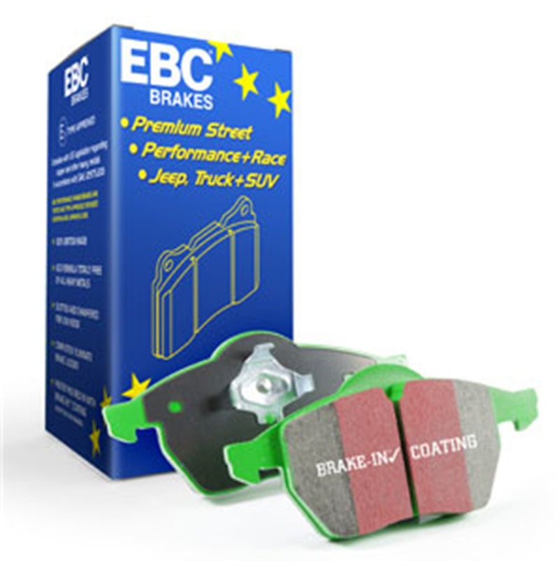 EBC 12+ Acura RDX 3.5 Greenstuff Front Brake Pads