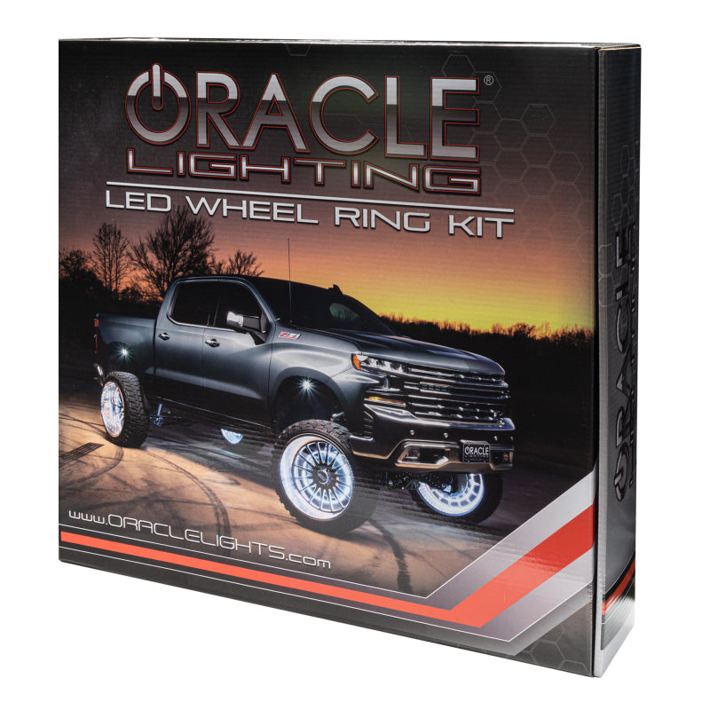 Oracle LED Illuminated Wheel Rings - ColorSHIFT No Remote - ColorSHIFT No Remote SEE WARRANTY