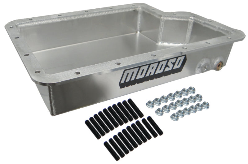 Moroso Ford E40D/4R100 Transmission Pan - 3.642in