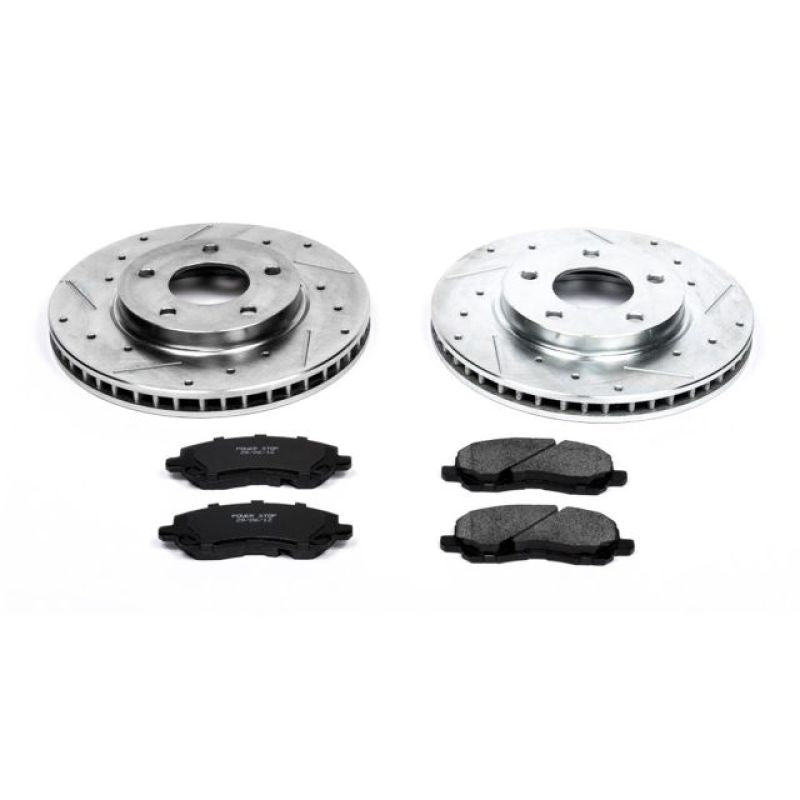 Power Stop 07-12 Dodge Caliber Front Z23 Evolution Sport Brake Kit