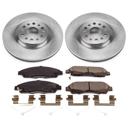 Power Stop 17-18 Cadillac XT5 Front Autospecialty Brake Kit