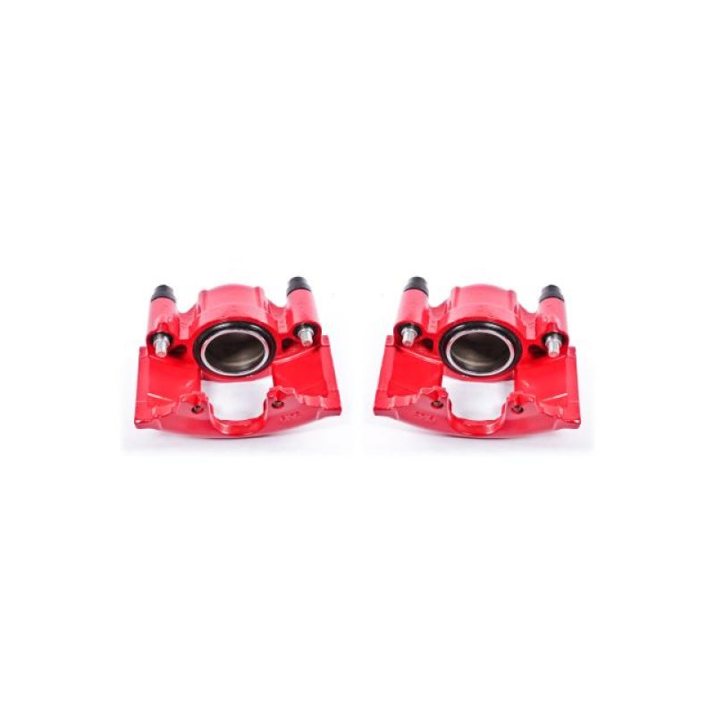 Power Stop 90-93 Cadillac Commercial Chassis Front Red Calipers w/o Brackets - Pair