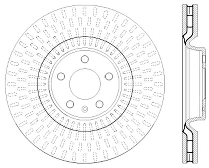 StopTech Slotted & Drilled Sport Brake Rotor