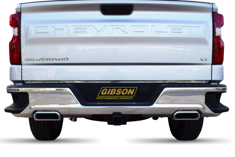 Gibson 19-24 GMC Sierra 1500 Denali 6.2L 3in/2.5in Cat-Back Dual Split Exhaust - Stainless