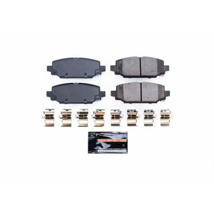 Power Stop 18-19 Jeep Wrangler Rear Z23 Evolution Sport Brake Pads w/Hardware