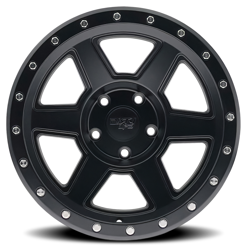 Dirty Life 9315 Compound 17x9 / 6x139.7 BP / -12mm Offset / 106mm Hub Matte Black Wheel