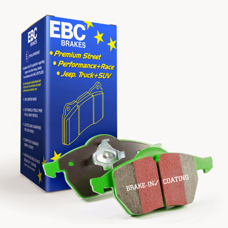 EBC 14+ Nissan Juke 1.6 Turbo Nismo RS Greenstuff Front Brake Pads