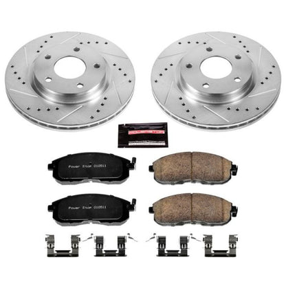 Power Stop 13-18 Nissan Sentra Front Z23 Evolution Sport Brake Kit