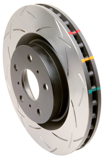 DBA 05-13 Ford Mustang GT/V6 Rear Slotted 4000 Series Rotor