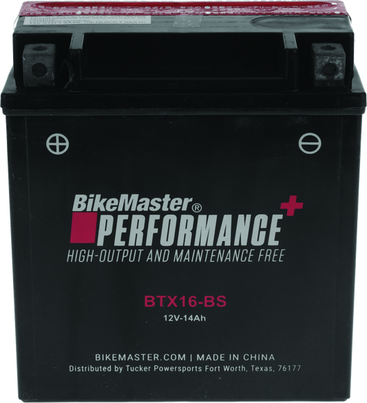 BikeMaster BTX16-BS Battery