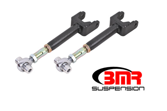 BMR 64-67 A-Body Upper Control Arms On-Car Adj. Rod Ends - Black Hammertone