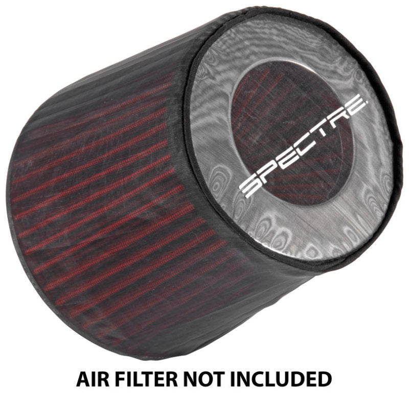 Spectre Universal Pre-Filter Wrap 6in. x 6.125in. - Black