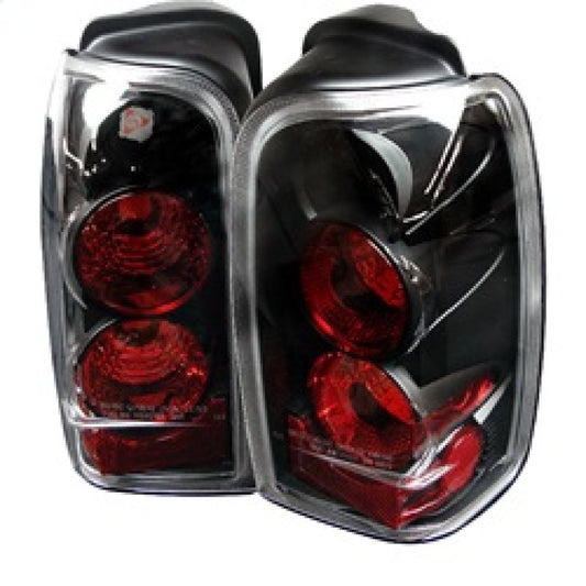 Spyder Toyota 4 Runner 96-02 Euro Style Tail Lights Black ALT-YD-T4R96-BK