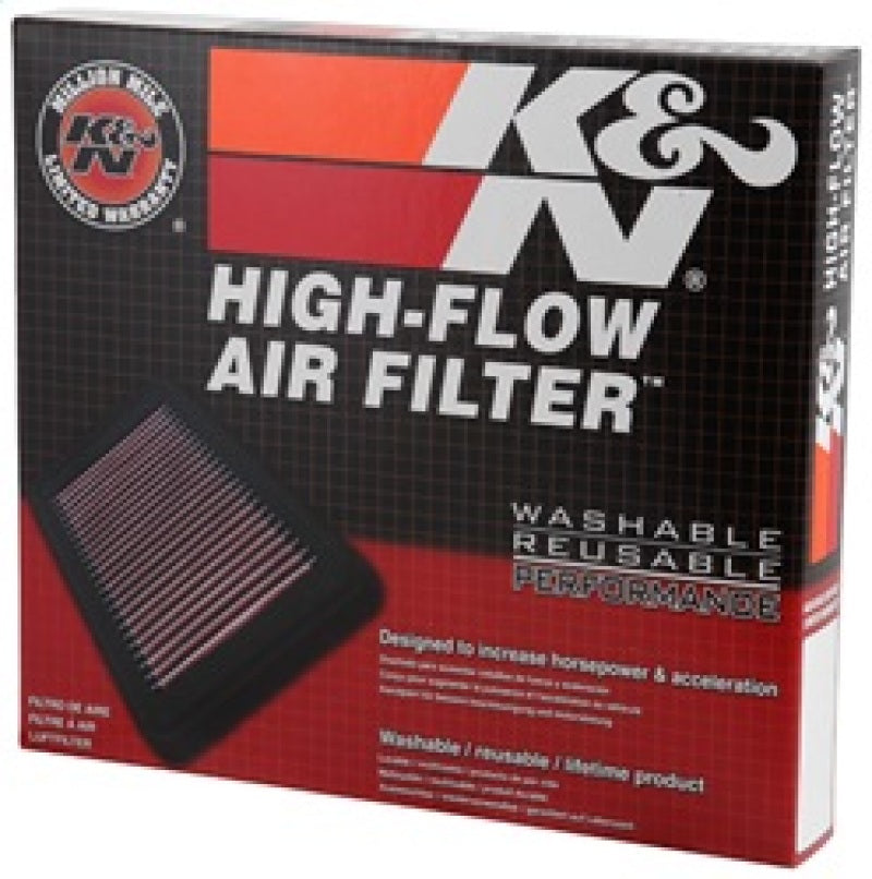 K&N 2017 Nissan Titan V8-5.6L F/I Drop In Replacement Air Filter