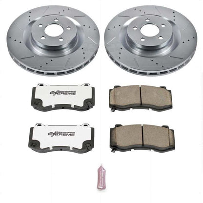 Power Stop 05-10 Chrysler 300 SRT8 Front Z26 Street Warrior Brake Kit