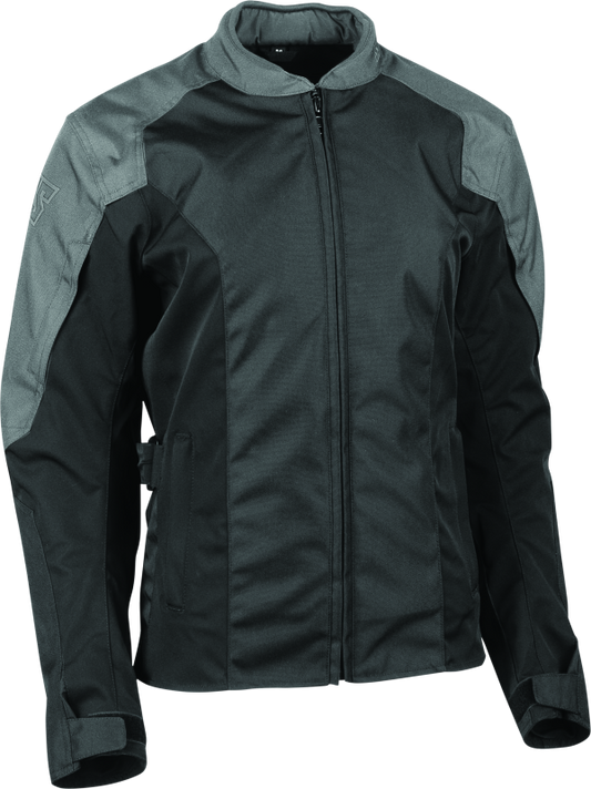 Speed and Strength Mad Dash Jacket Black/Grey Womens - Large