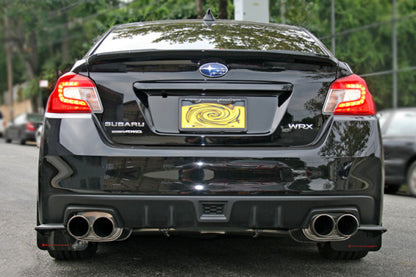 Rally Armor 15-21 Subaru WRX/STI Black UR Mud Flap w/Grey Logo