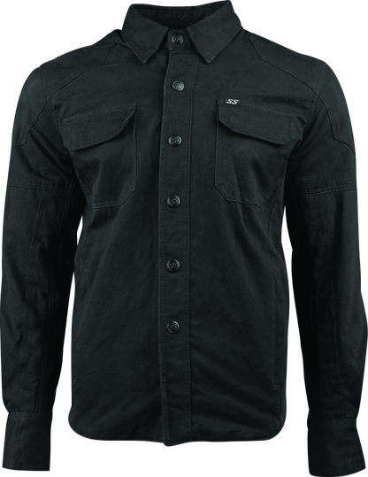 Speed and Strength Call to Arms Moto Shirt Black - Small