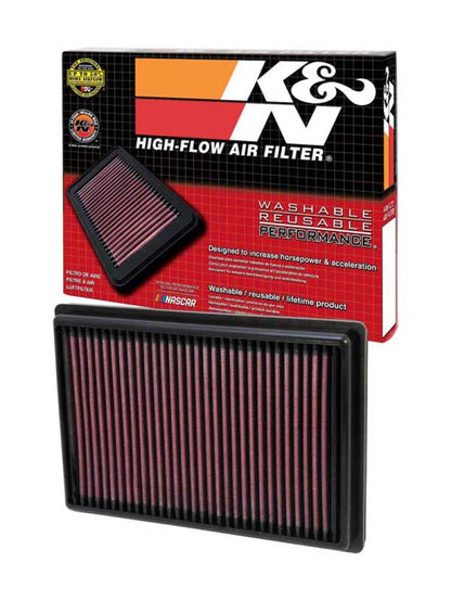 K&N 07 Nissan Sentra 2.0L-L4 Drop In Air Filter