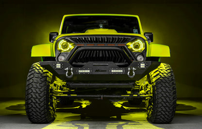 ORACLE Lighting 0718 Jeep Wrangler JK Oculus 7in ColorSHIFT BiLED Projector Headlights SEE WARRANTY