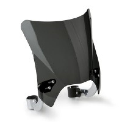 National Cycle Mohawk Black Hardware/Headlight Bracket/Windshield-Dark Tint